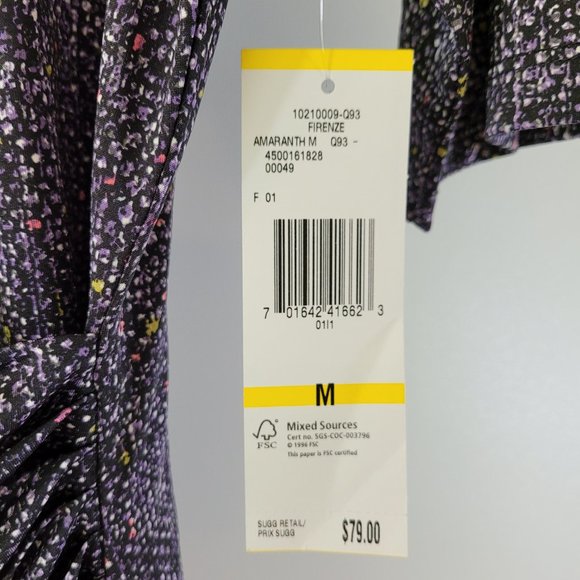 Jones of New York - short sleeve crossbody top - Picture 5 of 6